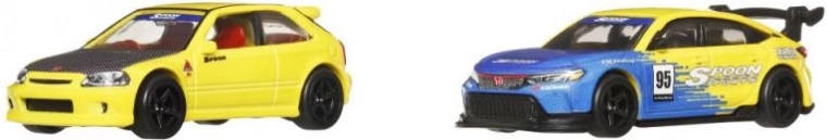 Coffret premium de voitures miniatures Honda