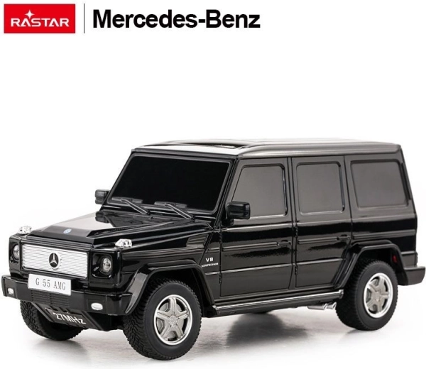 Rastar Mercedes G55 voiture RC télécommandée 1:24 noire - 1 pièce