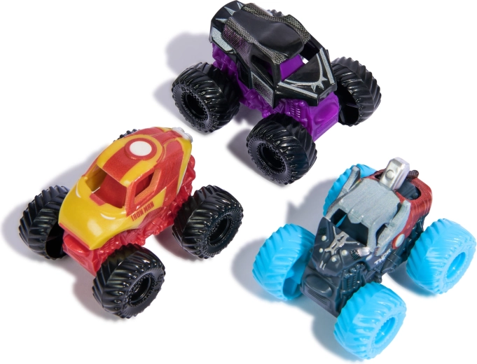 Les héros Marvel sur la piste
