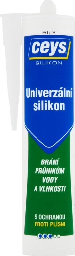 Mastic silicone universel blanc 280 ml CEYS