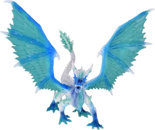 Dragon des glaces figurine avec ailes articulées