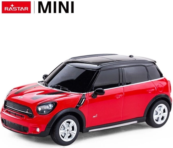 Rastar Mini Cooper S Countryman voiture RC 1:24 rouge - 1 pièce