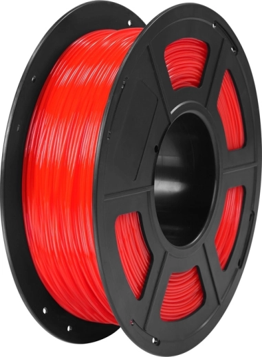 Filament TPU Anycubic rouge transparent 1 kg