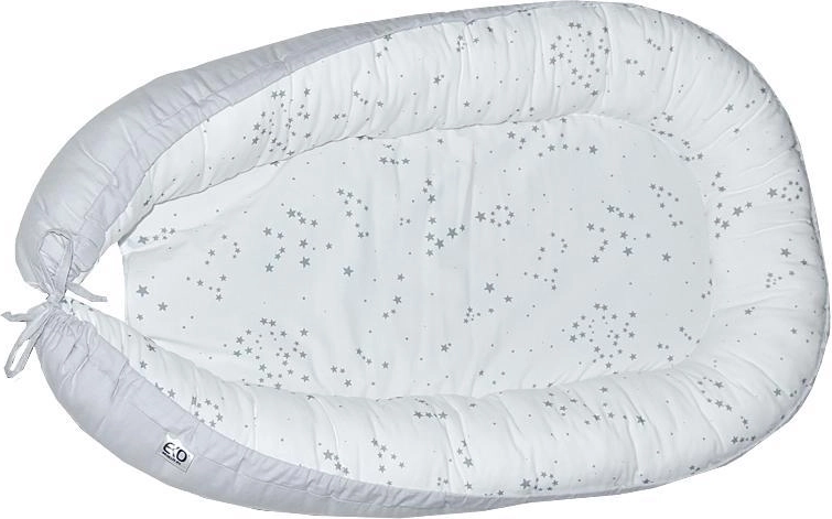 EKO nid pour bébé en coton – gris
