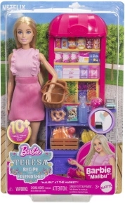 Barbie Malibu set de jeu de shopping avec poupée