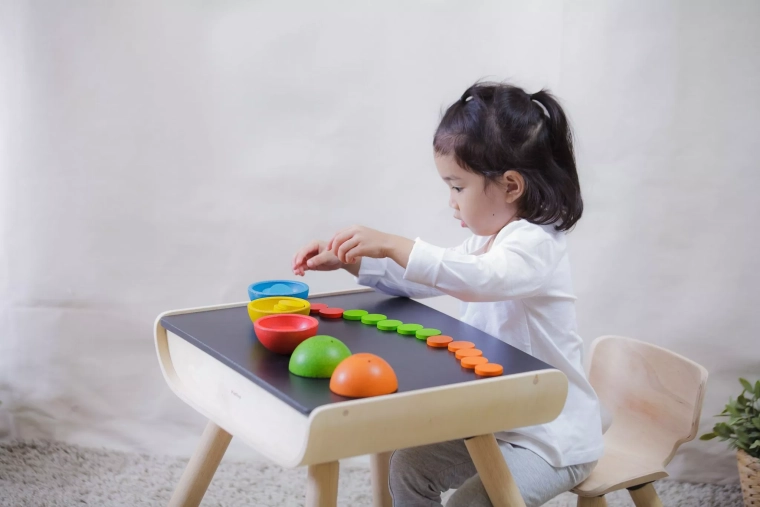Rangement pratique dans un sac en coton