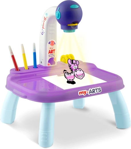 Projection LED nette et décalquage facile