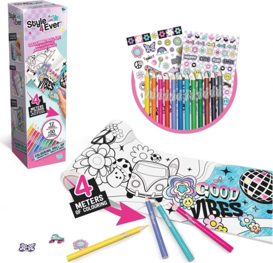 Style4Ever coloriages en rouleau