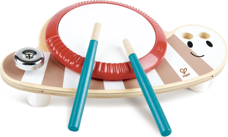 Tambour pour enfant Hape en forme d’escargot