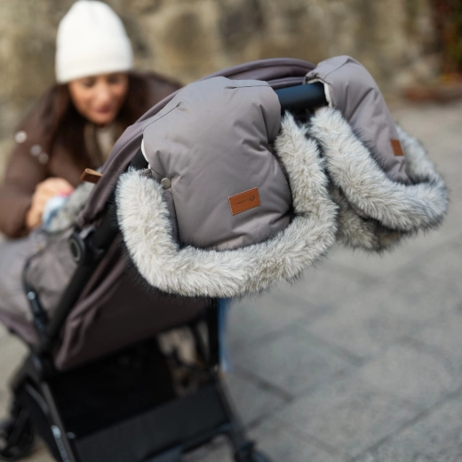Doublure polaire chaude et fausse fourrure coupe-vent