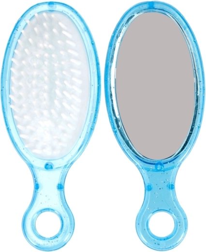 Brosse et miroir pour le stylisme