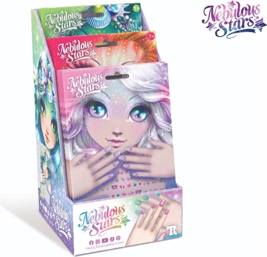 Nebulous Stars autocollants pour ongles - 1 pièce