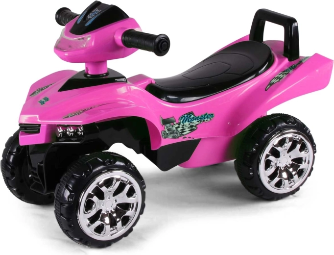 Milly Mally porteur quad Monster noir-rose