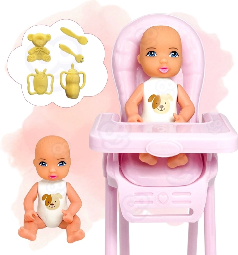 Accessoires pour jouer à nourrir le bébé