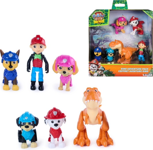La Pat' Patrouille Dino Adventure Pack – coffret de figurines
