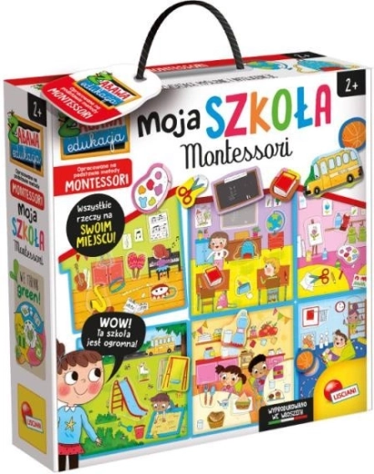 Jeu Montessori Mon école
