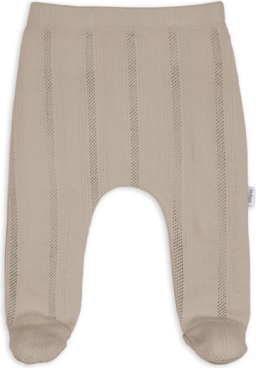 Pantalon bébé nouveau-né Lodger avec pieds intégrés Pointelle shell, taille 50