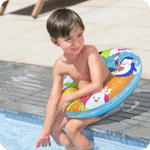 Taille idéale pour les petits nageurs