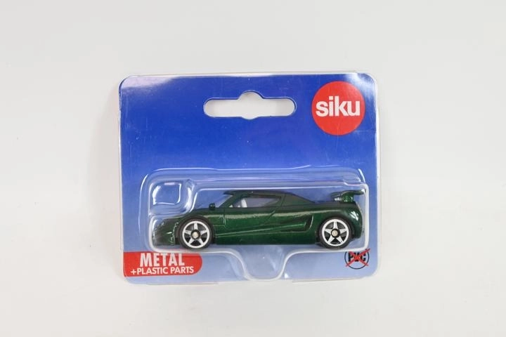 Petite voiture de sport Siku S97 verte