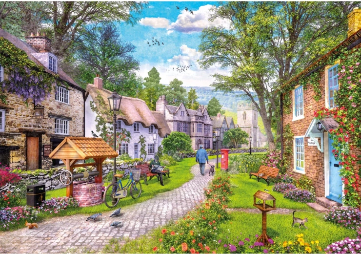 Puzzle GIBSONS Un moment de calme 500 pièces