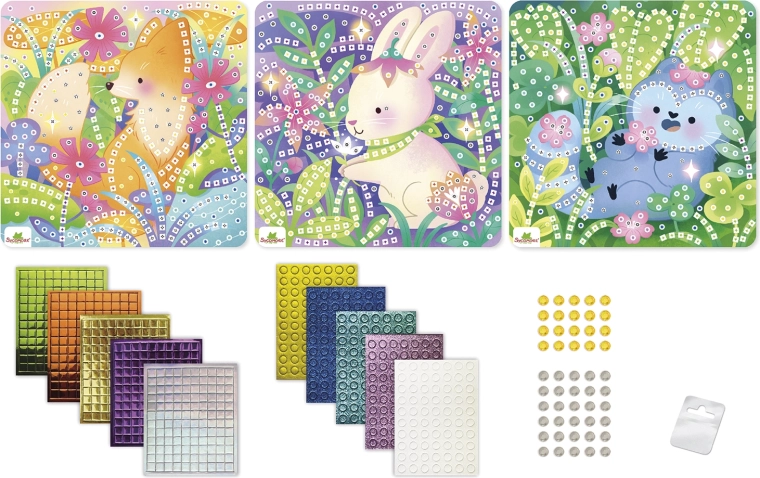 Stick & Fun mosaïque animaux câlins