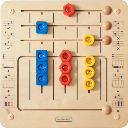 Masterkidz tableau de tri Diamants – jeu éducatif Montessori mural