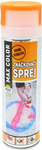 Spray de marquage MAX COLOR 500 ml – orange fluorescent