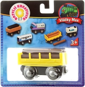 Vláčky Max wagon à bois
