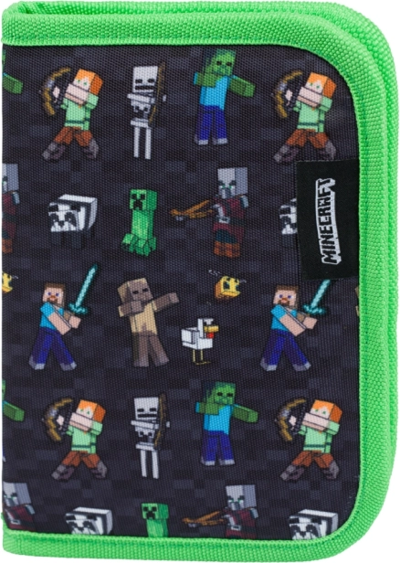 BAAGL Trousse scolaire une couche Minecraft