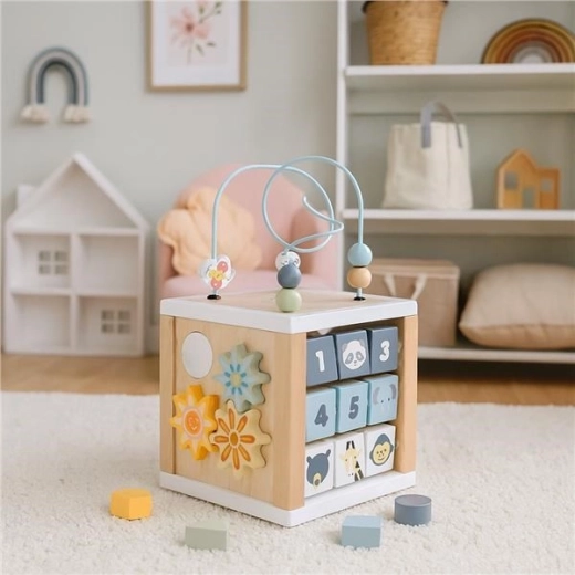 Design pastel avec animaux qui éveille la curiosité