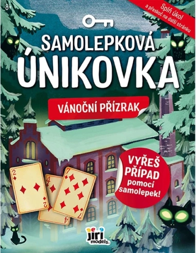 Escape book à autocollants : Le fantôme de Noël
