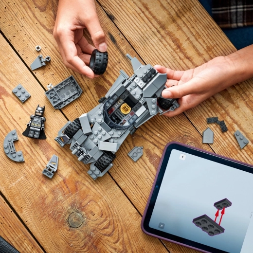 Construction interactive avec l’application LEGO Builder