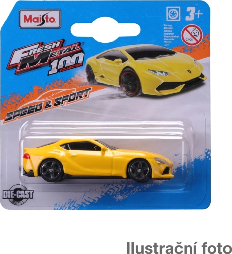 Maisto Transit Authority modèle de voiture en métal 1:64 sur carte - 1 pièce
