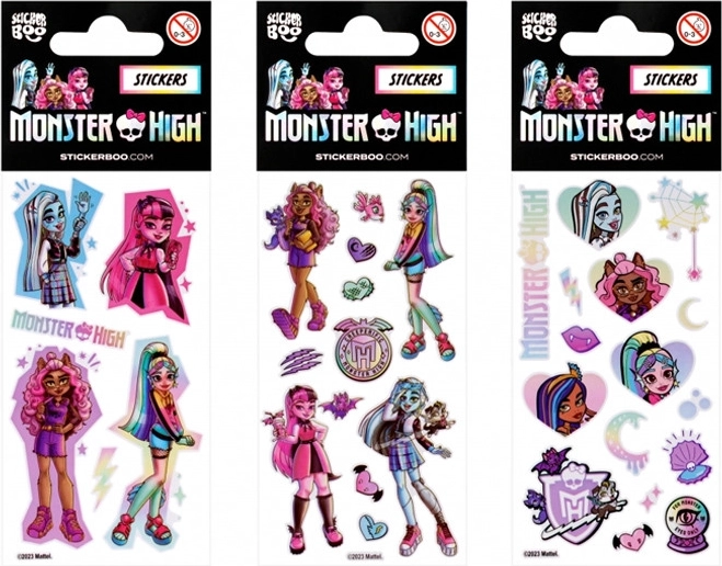 Autocollants Monster High - 1 pièce