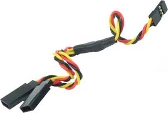 Câble répartiteur Y pour servo JR 60 cm, torsadé - 1 pièce