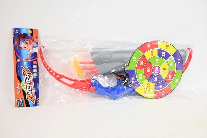 Ensemble de tir à l’arc pour enfants avec cible et 3 flèches, 51 cm