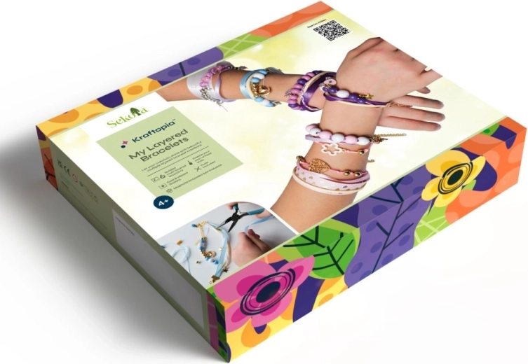 Sekoia Kraftopia – kit de fabrication de bracelets superposés