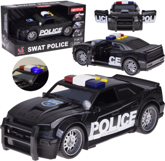 Voiture de police avec effets lumineux et sonores