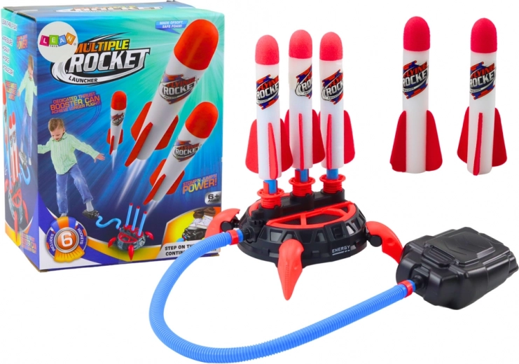Lanceur de fusées en mousse pour enfants