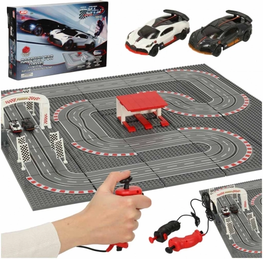 Piste de course électrique avec voitures et contrôleurs GD-03