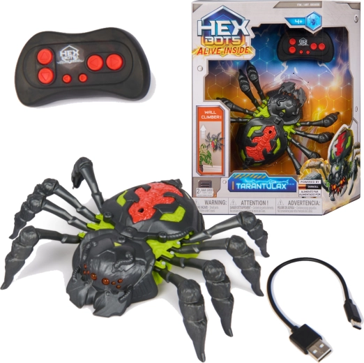 Hex Bots wall crawler spideroid – araignée robot télécommandée grimpant sur les murs