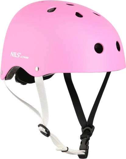Casque de freestyle Nils Extreme rose – XS (48-52 cm)