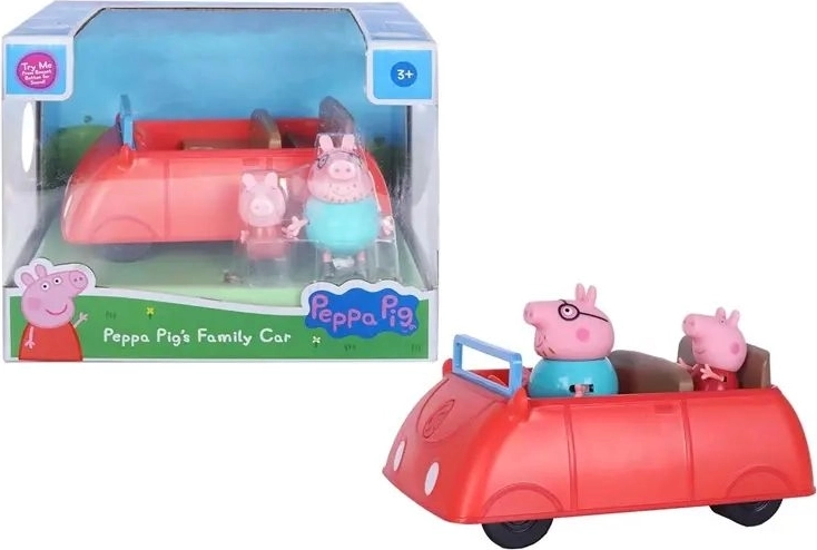 Voiture familiale Peppa Pig avec 2 figurines