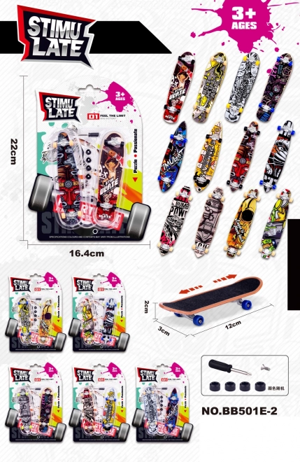 Set de deux fingerboards