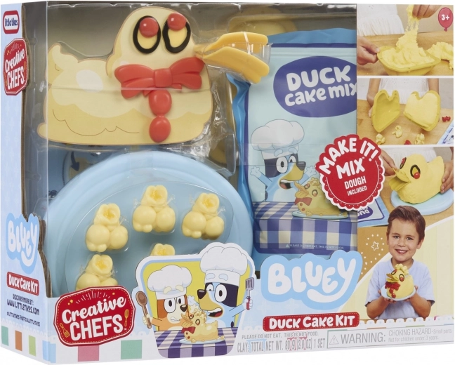 Kit de modelage CREATIVE CHEFS BLUEY – gâteau Petit Canard