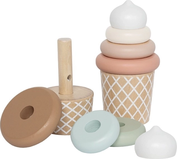 Jouet créatif en bois pour les petits enfants