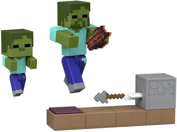 Combat contre des zombies et lanceur fonctionnel