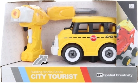 Autobus à visser télécommandé pour enfants