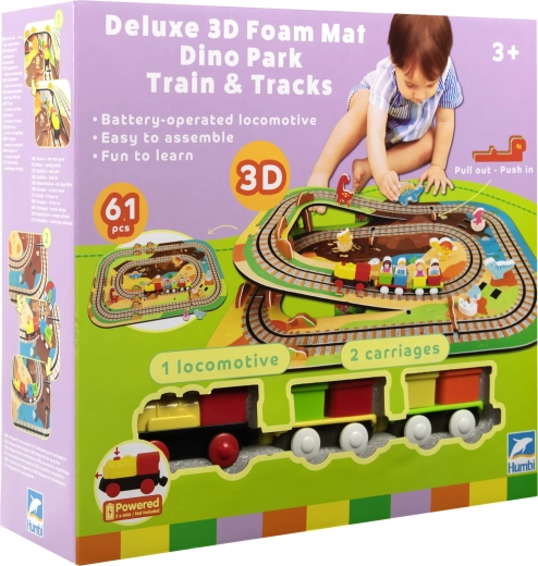 Locomotive automotrice avec wagons