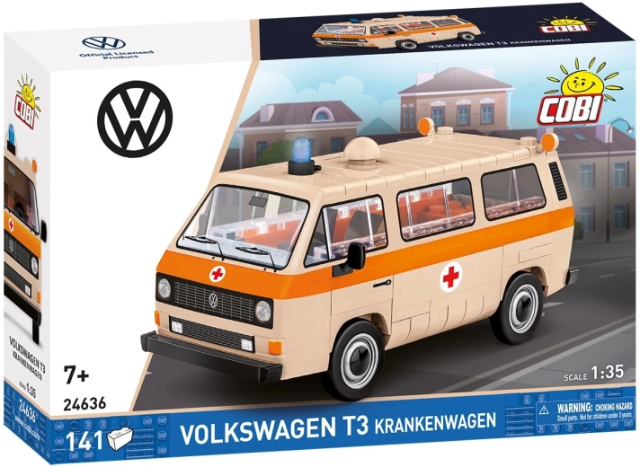 Cobi Volkswagen T3 ambulance 1:35 (141 pièces) - 1 pièce